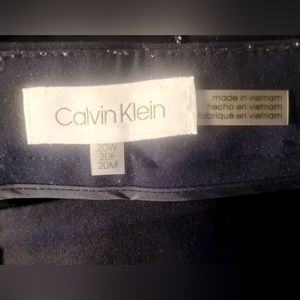 Calvin Klein Dress Pants Trousers Slacks, 20W